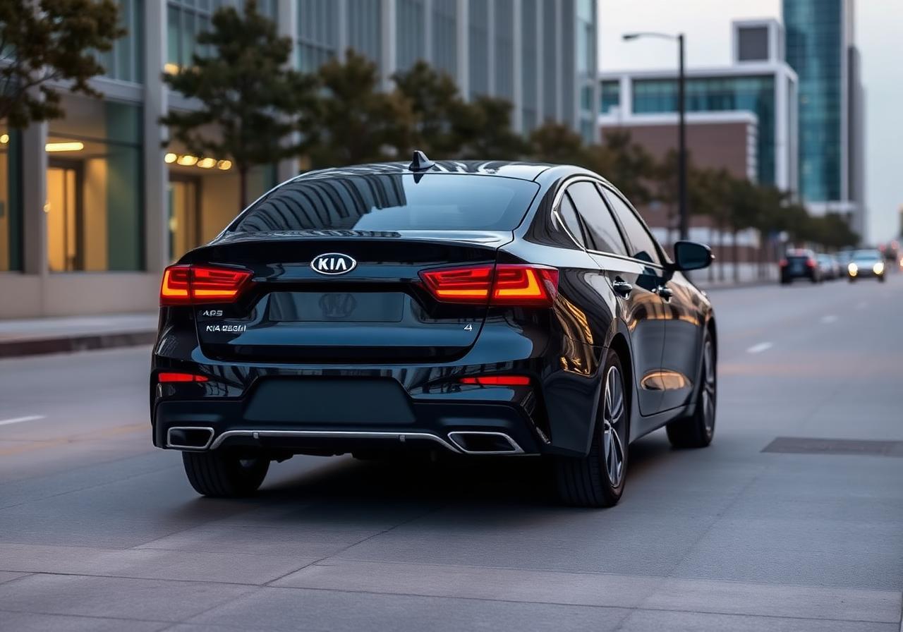 Kia K4 rear view